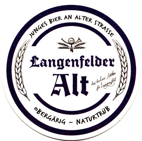 dsseldorf d-nw langen rund 2a (205-junges bier-rand schmal-violett)